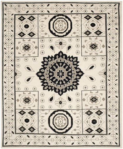 Safavieh Kenya Kny625A Ivory / Grey Area Rug