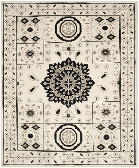 Safavieh Kenya Kny625A Ivory / Grey Rugs.