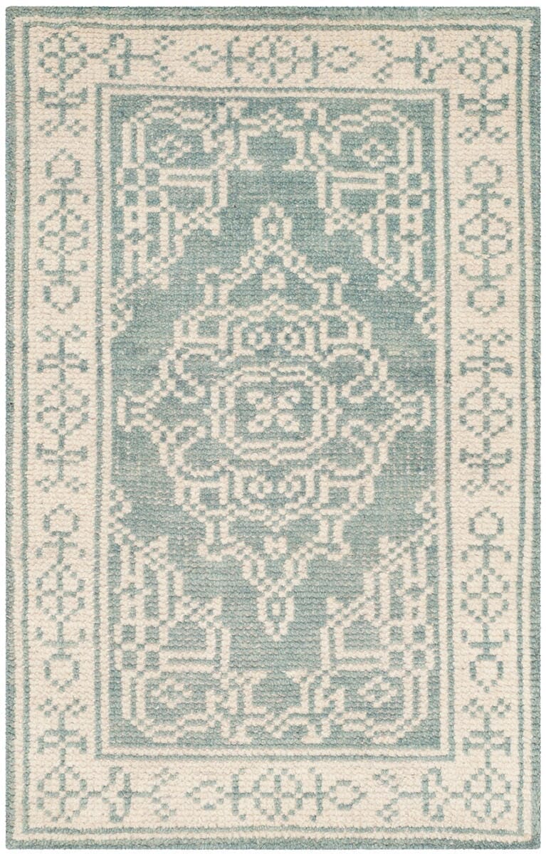 Safavieh Kenya Kny638A Ivory / Blue Area Rug