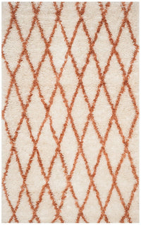 Safavieh Kenya Kny712B Ivory / Terracotta Geometric Area Rug