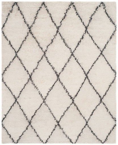 Safavieh Kenya Kny733A Ivory / Grey Geometric Area Rug