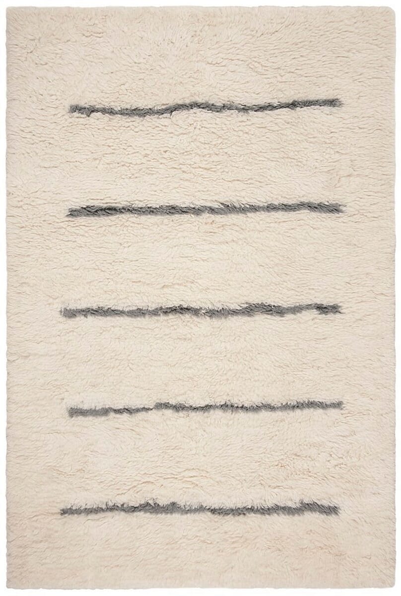 Safavieh Kenya Kny750F Ivory / Grey Moroccan Area Rug