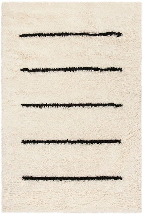 Safavieh Kenya Kny750Z Ivory / Black Rugs.