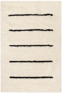 Safavieh Kenya Kny750Z Ivory / Black Moroccan Area Rug