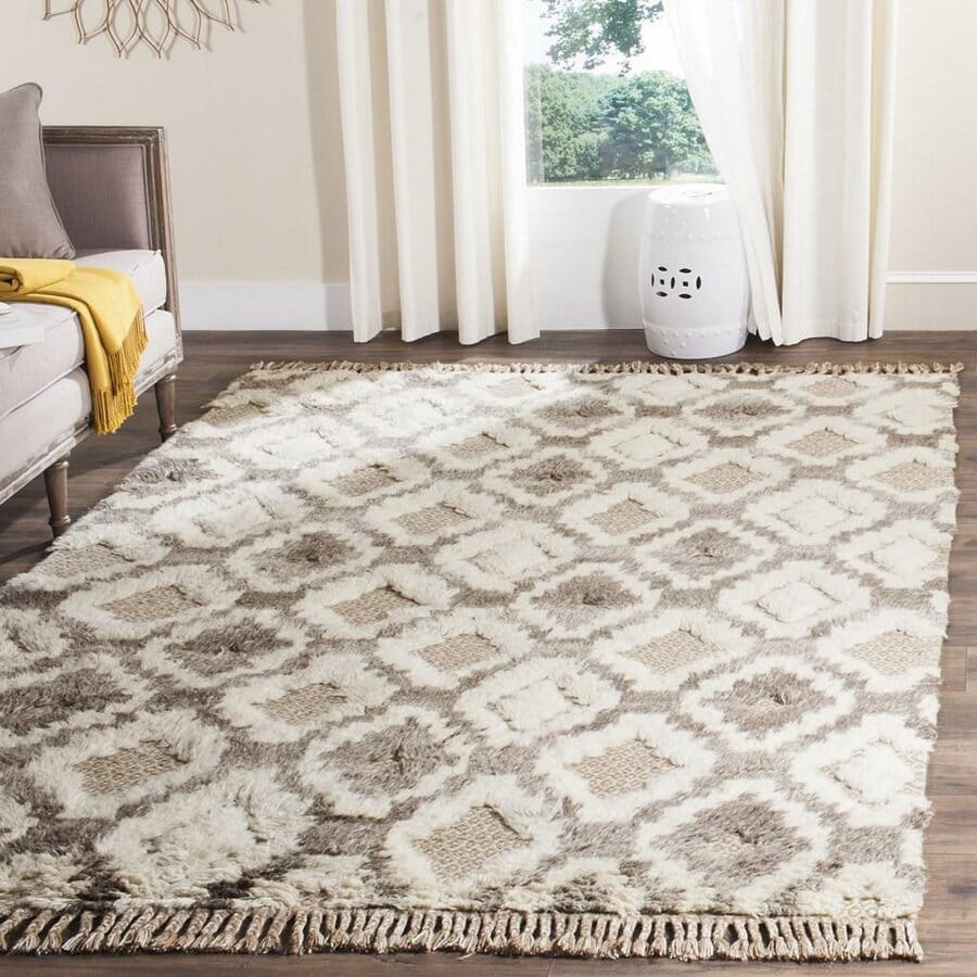 Safavieh Kenya Kny807A Natural Southwestern Area Rug