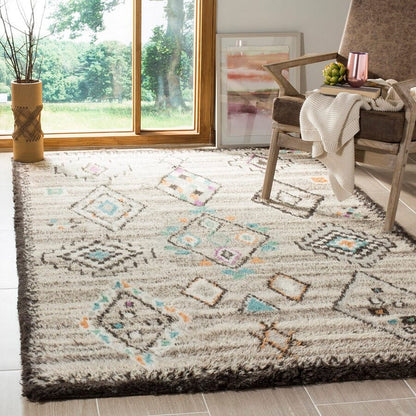 Safavieh Kenya Kny826A Natural / Multi Southwestern Area Rug