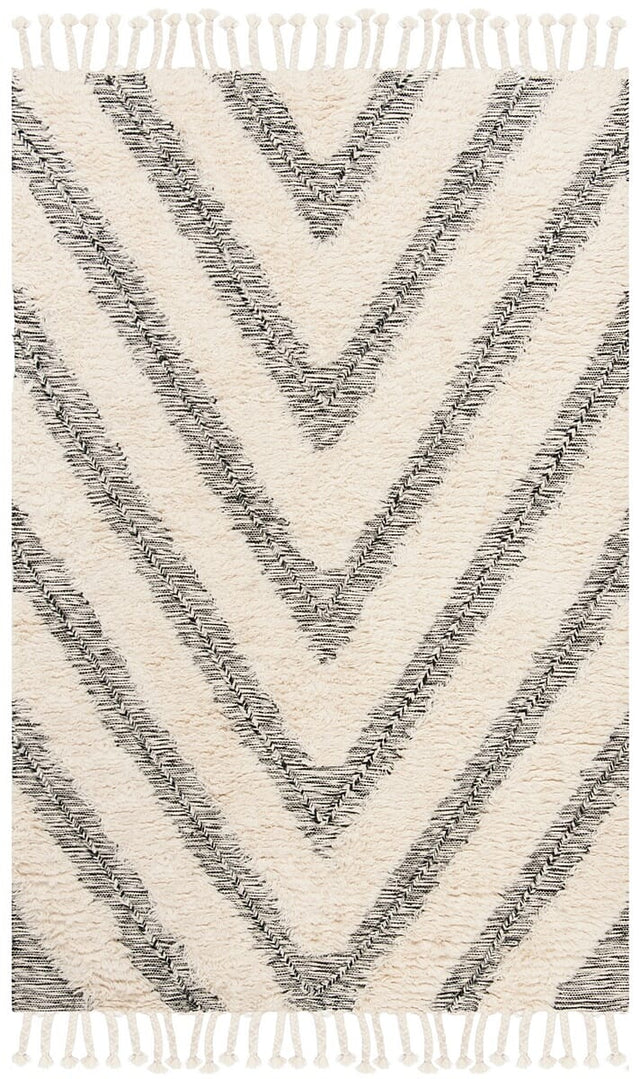 Safavieh Kenya Kny901H Black/Ivory Rug.