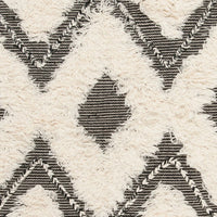 Safavieh Kenya Kny903H Black / Ivory Moroccan Area Rug