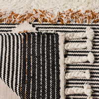 Safavieh Kenya Kny904A Ivory / Black-Orange Southwestern Area Rug