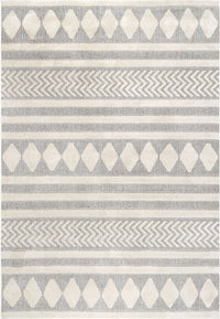 Nuloom Senna Banded Nse1319A Gray Area Rug