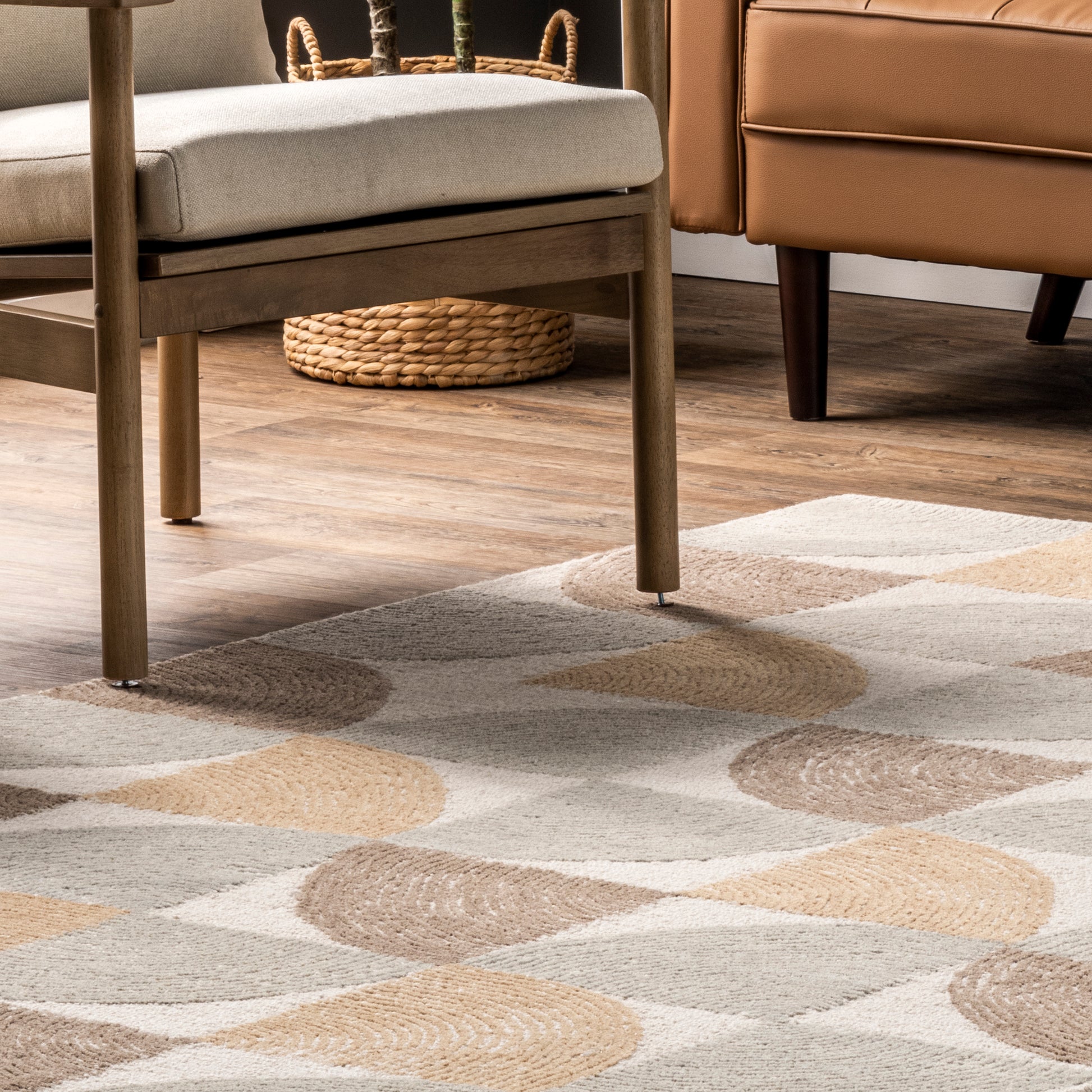 Nuloom Liv Nli2736A Beige Area Rug