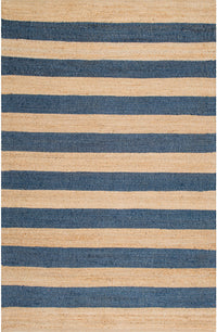 Nuloom Alisia Stripes Nal3503A Denim Area Rug