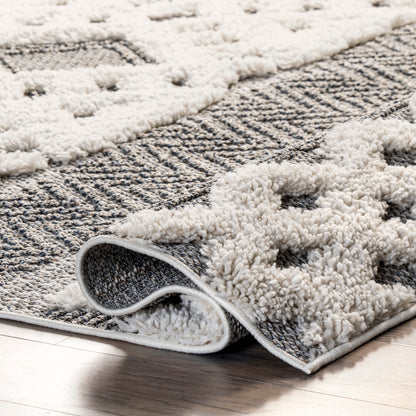 Nuloom Keyla Textured Nke3004A Gray Area Rug