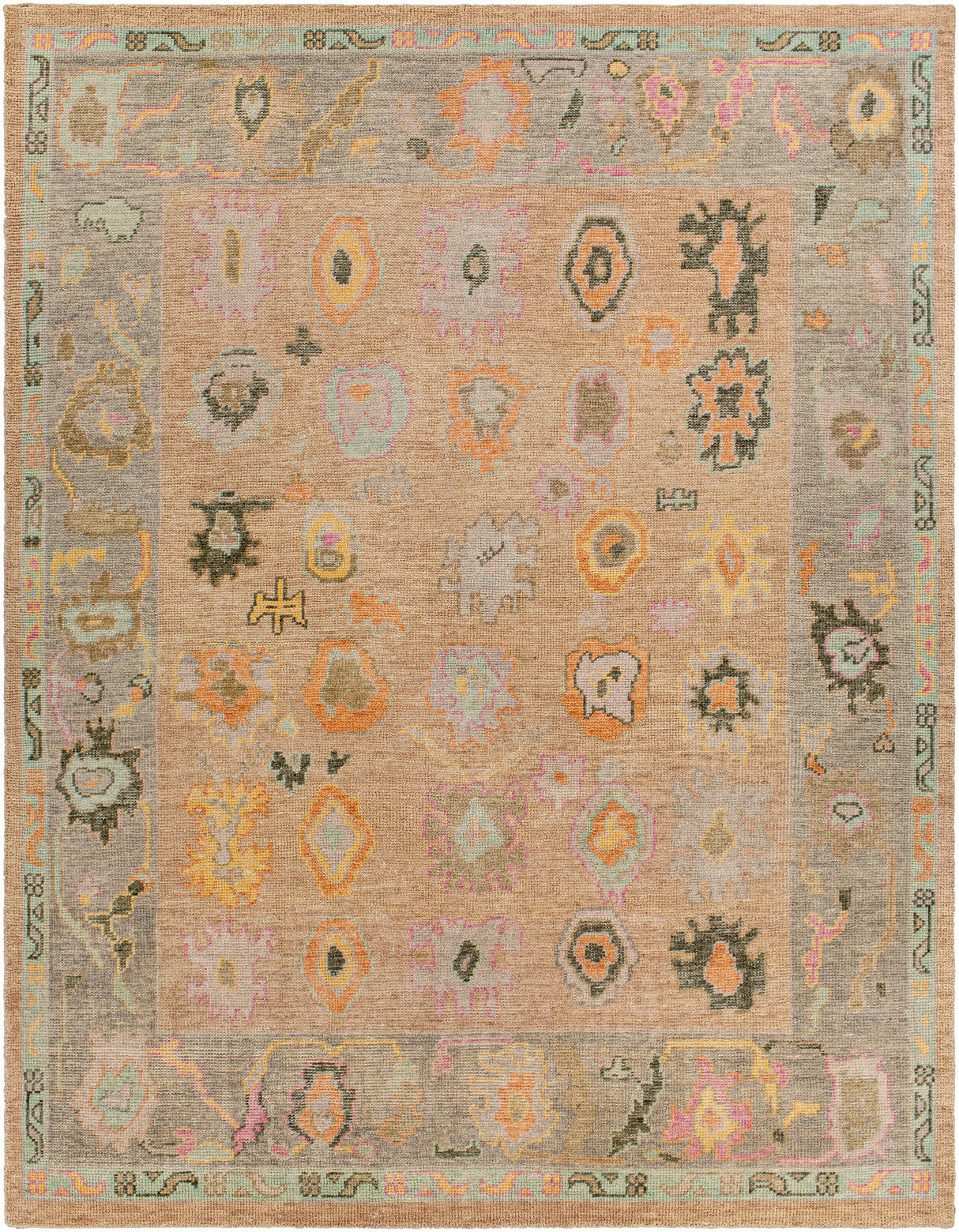 Surya Kars Ksa-2302 Yellowish Orange Rugs.