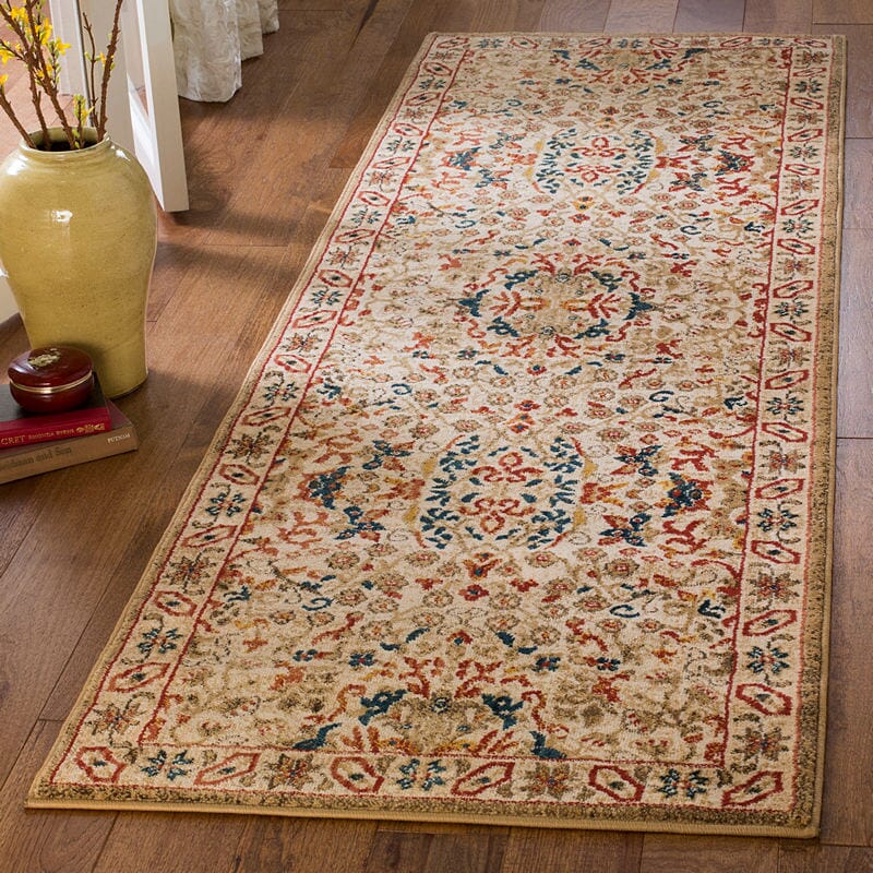 Safavieh Kashan Ksn301C Ivory / Ivory Area Rug