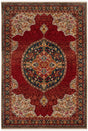 Safavieh Kashan Ksn302F Red / Blue Rugs.