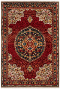 Safavieh Kashan Ksn302F Red / Blue Area Rug