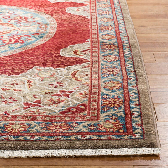 Safavieh Kashan Ksn302F Red / Blue Rugs.