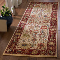 Safavieh Kashan Ksn303D Ivory / Red Area Rug