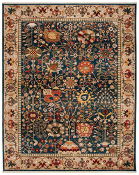 Safavieh Kashan Ksn303G Blue / Tan Area Rug