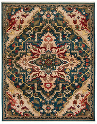 Safavieh Kashan Ksn304B Blue / Beige Area Rug