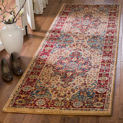 Safavieh Kashan Ksn305K Ivory / Red Area Rug