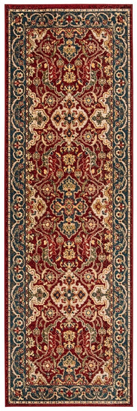 Safavieh Kashan Ksn307Q Red / Blue Area Rug