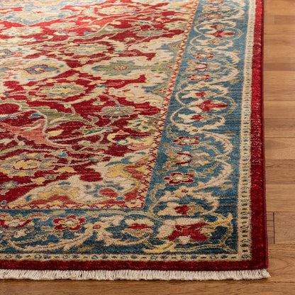 Safavieh Kashan Ksn307Q Red / Blue Area Rug