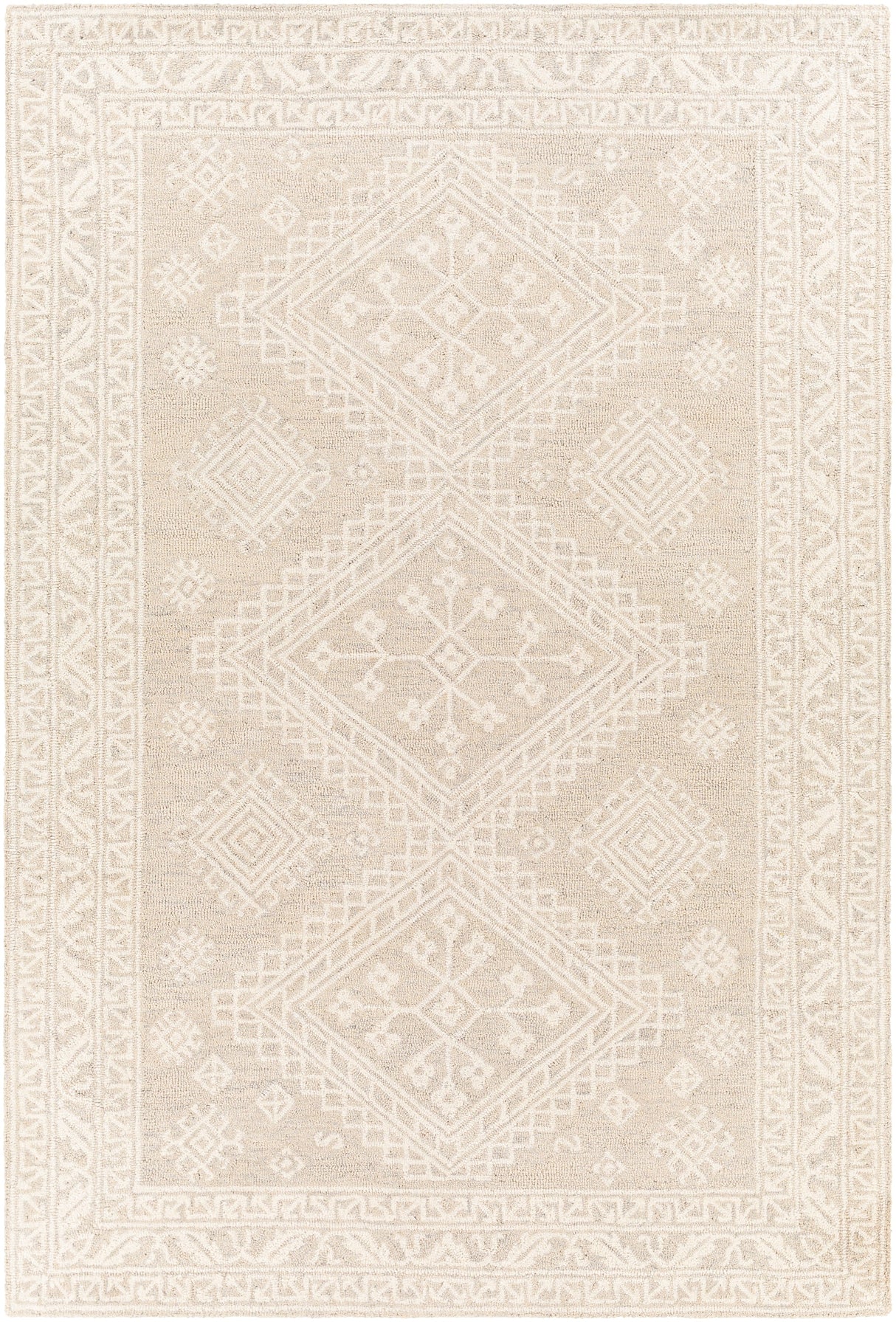 Surya Kayseri Ksr-2305 Taupe, Beige, Cream Rugs.