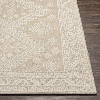 Surya Kayseri Ksr-2305 Taupe, Beige, Cream Area Rug