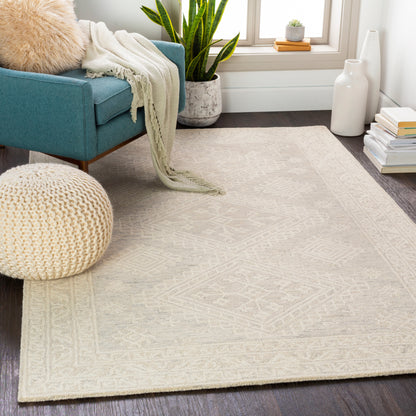 Surya Kayseri Ksr-2305 Taupe, Beige, Cream Area Rug