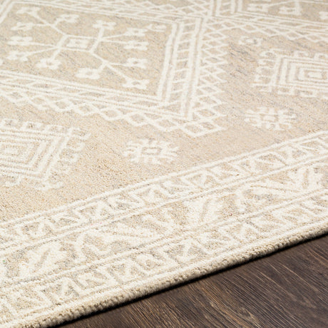 Surya Kayseri Ksr-2305 Taupe, Beige, Cream Rugs.