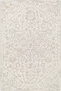 Surya Kayseri Ksr-2309 Beige, Medium Gray, Khaki Area Rug