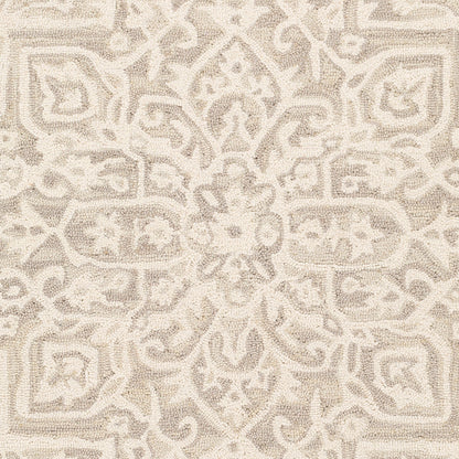 Surya Kayseri Ksr-2310 Medium Gray, Khaki, Beige Area Rug