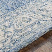 Surya Kayseri Ksr-2312 Denim, Ice Blue, Cream Area Rug