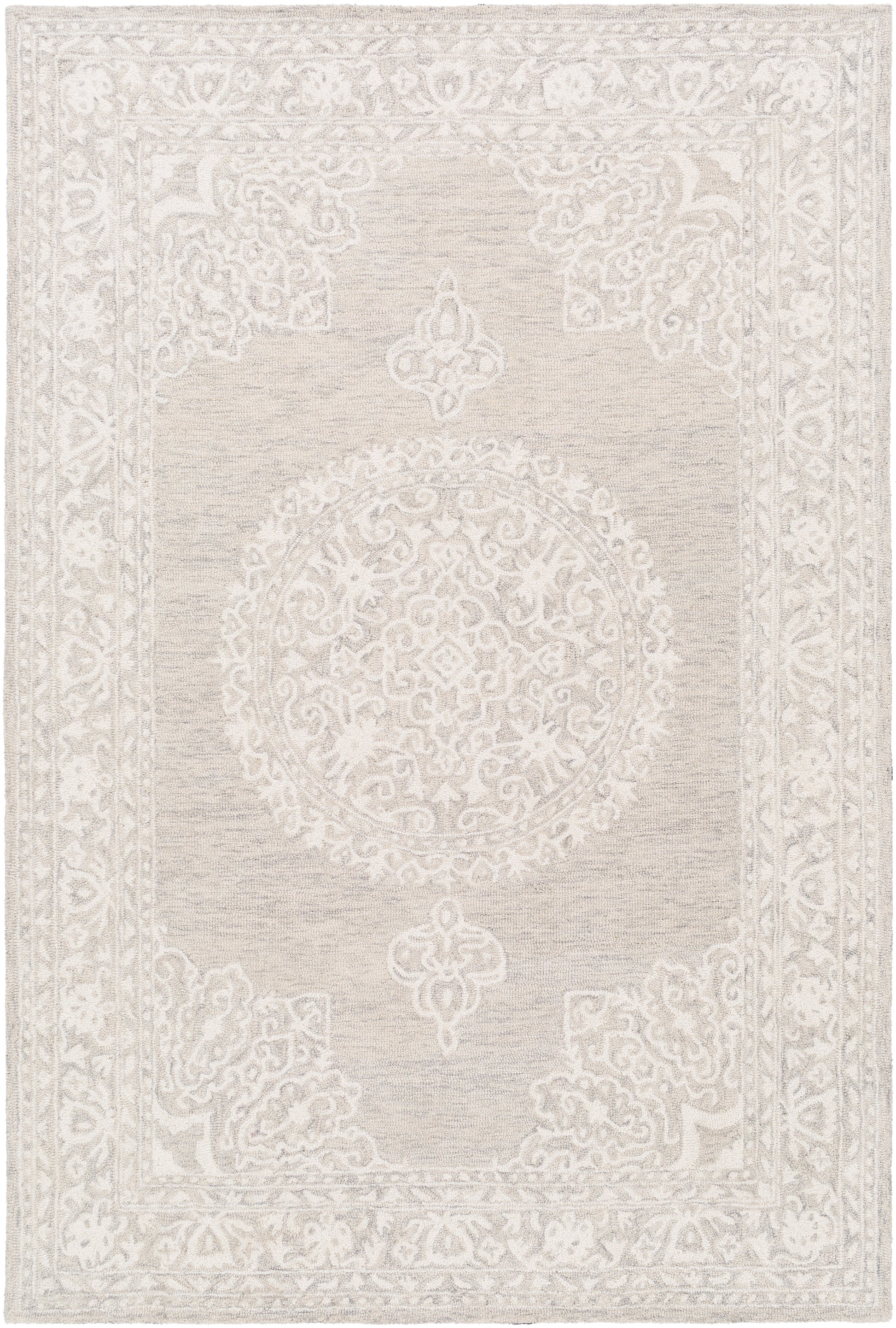 Surya Kayseri Ksr-2313 Taupe, Beige, Cream Area Rug