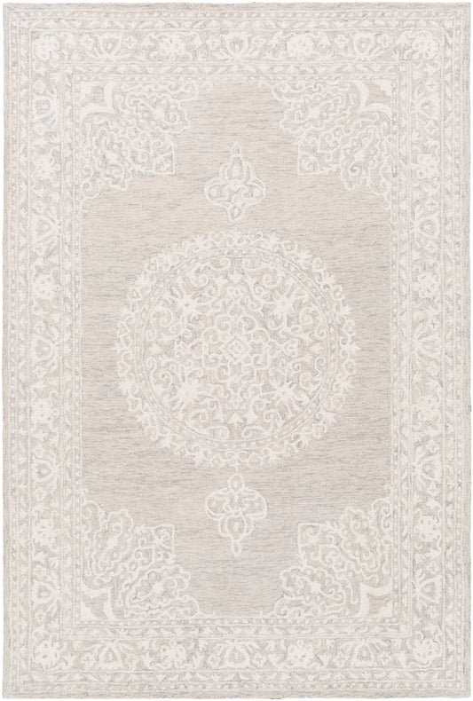 Surya Kayseri Ksr-2313 Taupe, Beige, Cream Area Rug