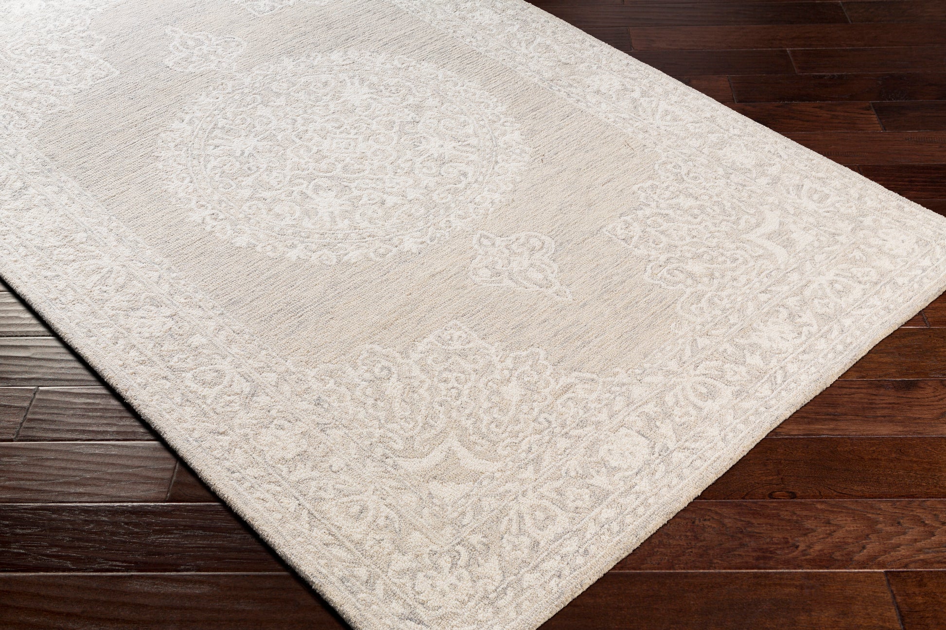 Surya Kayseri Ksr-2313 Taupe, Beige, Cream Area Rug