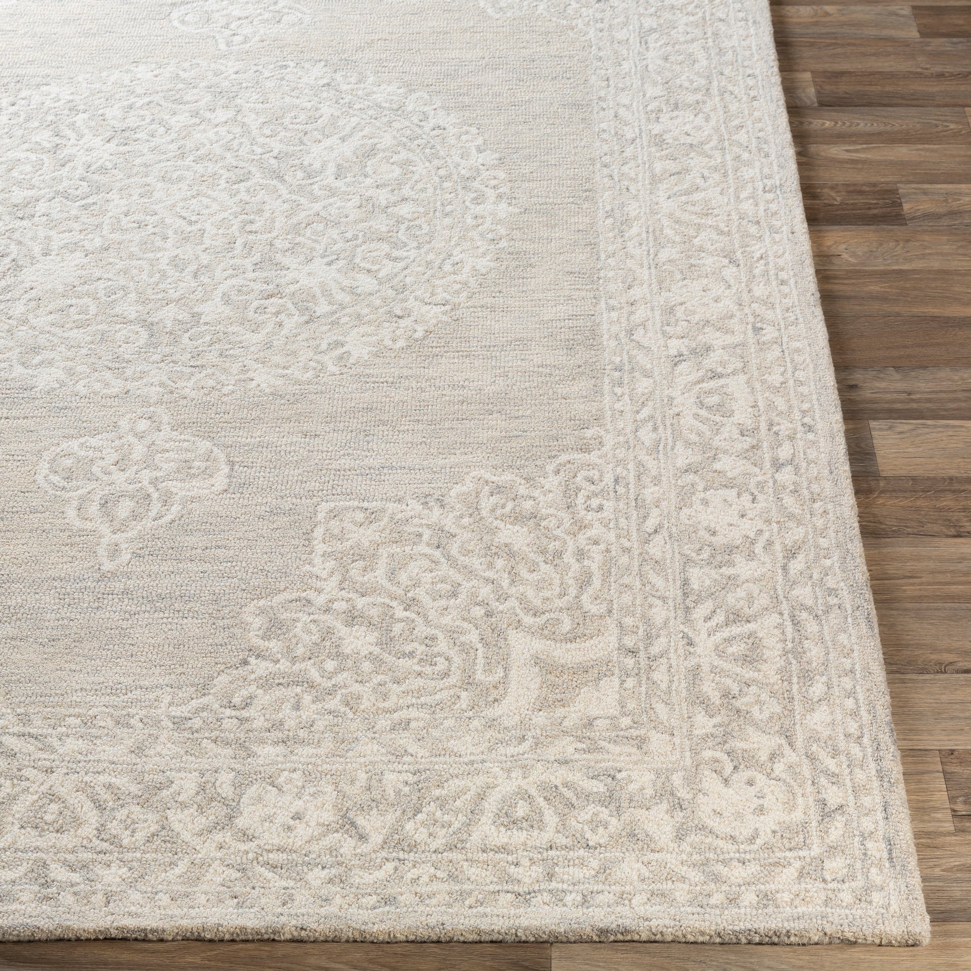 Surya Kayseri Ksr-2313 Taupe, Beige, Cream Area Rug