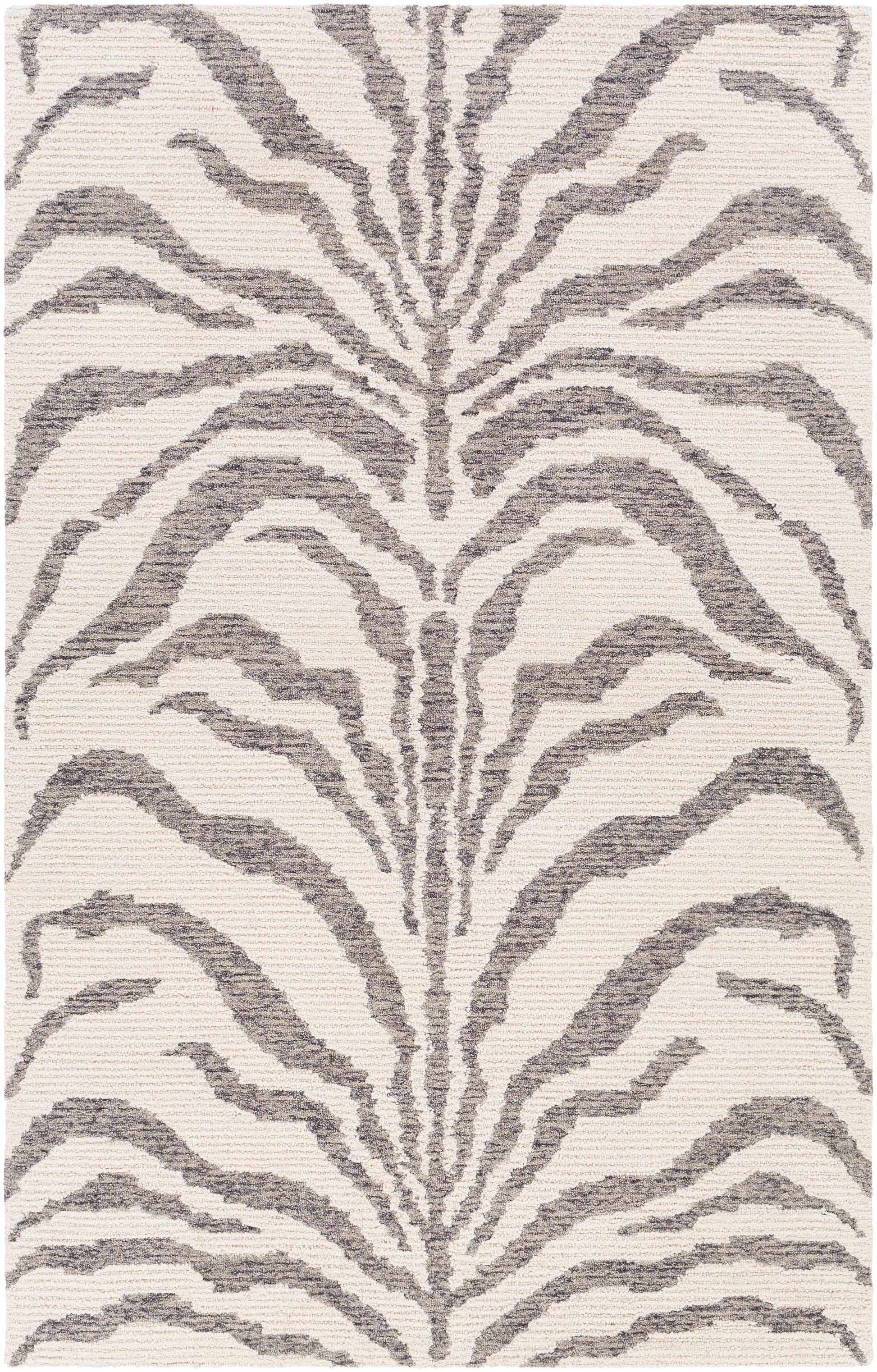 Surya Kayseri Ksr-2315 Taupe, Charcoal, Cream Area Rug