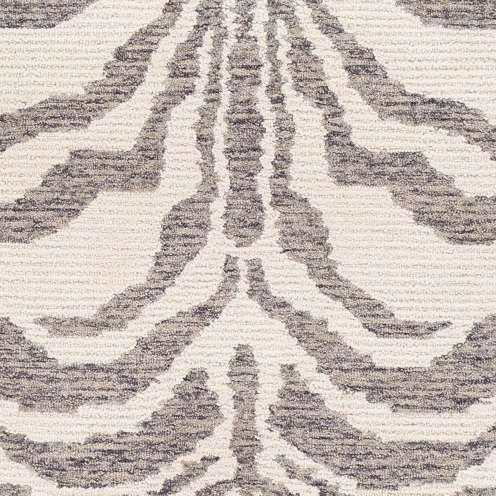 Surya Kayseri Ksr-2315 Taupe, Charcoal, Cream Area Rug