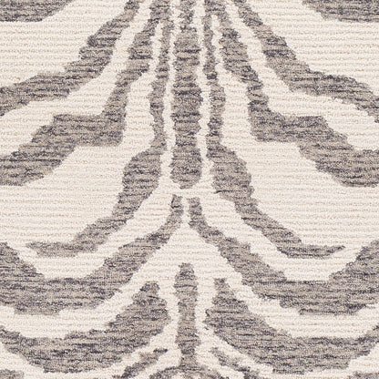 Surya Kayseri Ksr-2315 Taupe, Charcoal, Cream Area Rug