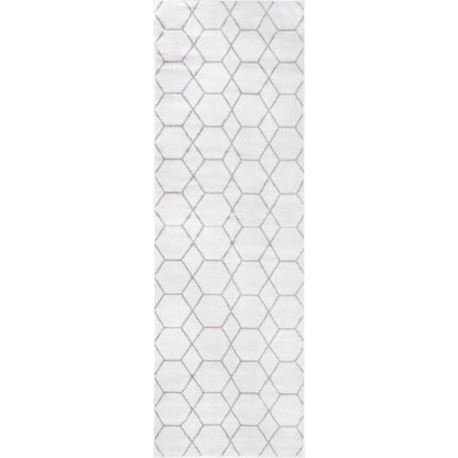 Nuloom Veronica Honeycomb Nve2454A Beige Area Rug