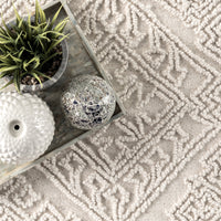 Nuloom Miranda Moroccan Textured Nmi3305A Ivory Area Rug