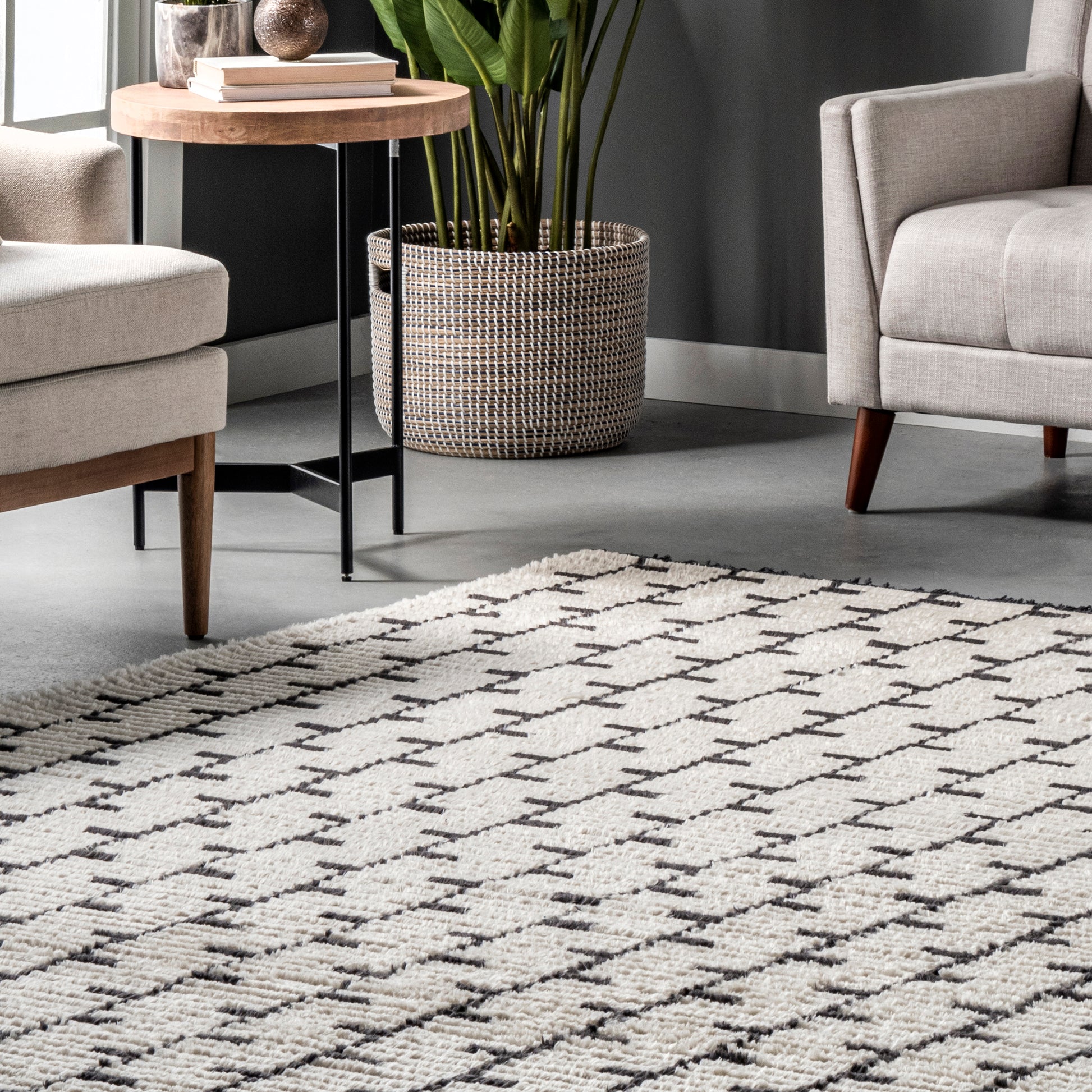 Nuloom Hayes Vine Nha1888A Beige Area Rug