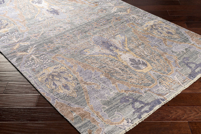 Surya Kushal Kus-2301 Butter, Light Gray, Medium Gray, Charcoal Rugs.