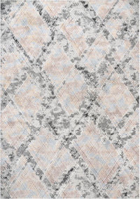 Nuloom Eloise Trellis Nel1756A Light Gray Area Rug