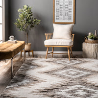 Nuloom Adelade Aztec Nad2939A Beige Area Rug