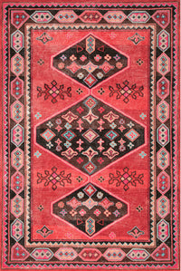 Nuloom Tribal Tammy Ntr2723A Red Area Rug