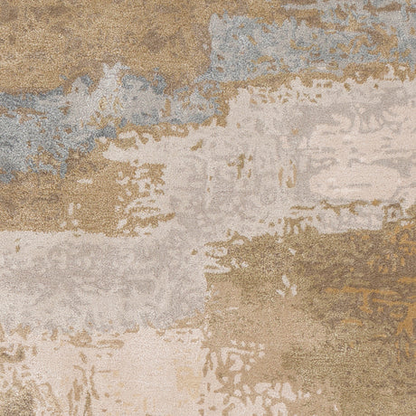 Surya Kavita Kvt-2300 Khaki, Ivory, Medium Gray, Pale Blue Rugs.